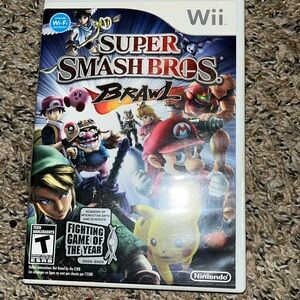 Nintendo Wii Super Smash Bros video game
